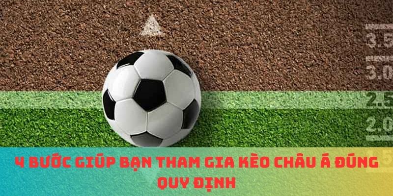 4 bước giúp bạn tham gia kèo châu Á đúng quy định