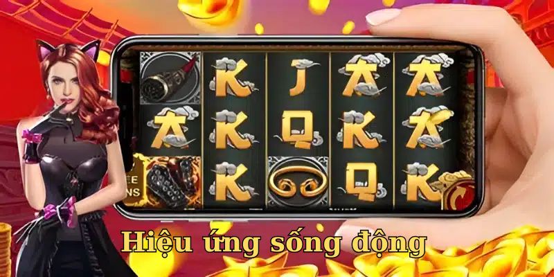 Hiệu ứng nổ jackpot hoành tráng